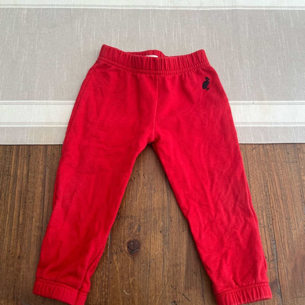 The Beaufort Bonnet Company Red Kids Sweatpants